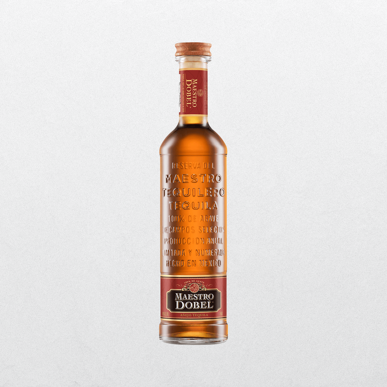 Dobel Añejo on white background.