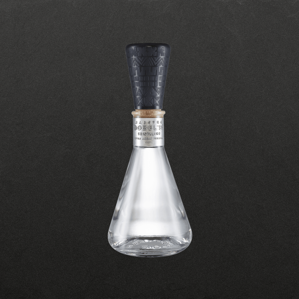 Dobel 50 Cristalino Onora Laca de Olinala front of bottle.