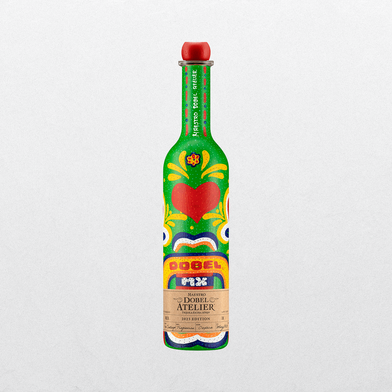 Dobel Atelier: Trajineras Edition front of bottle.